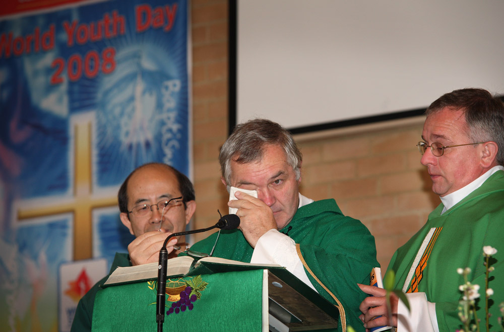 Farewell for Fr Mietek Markowicz and WYD08 Pilgrims