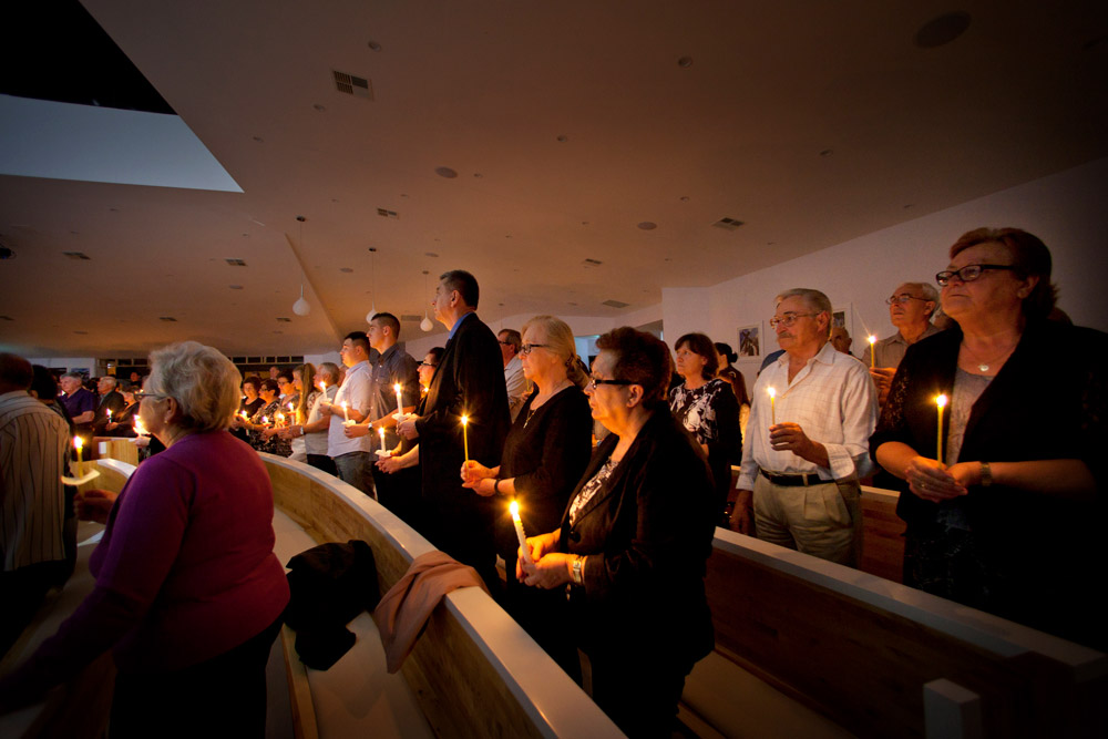 Easter Vigil Liturgy at Croatian Catholic Church, Farrer ACT, 26 March 2016