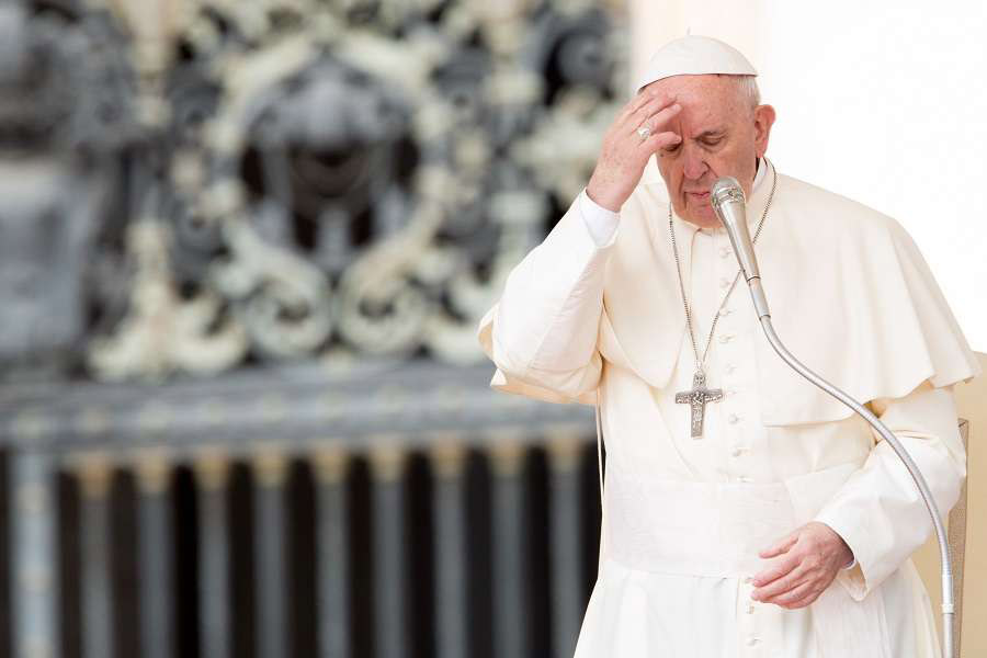 Pope Francis: Photo Daniel Ibanez, CNA.
