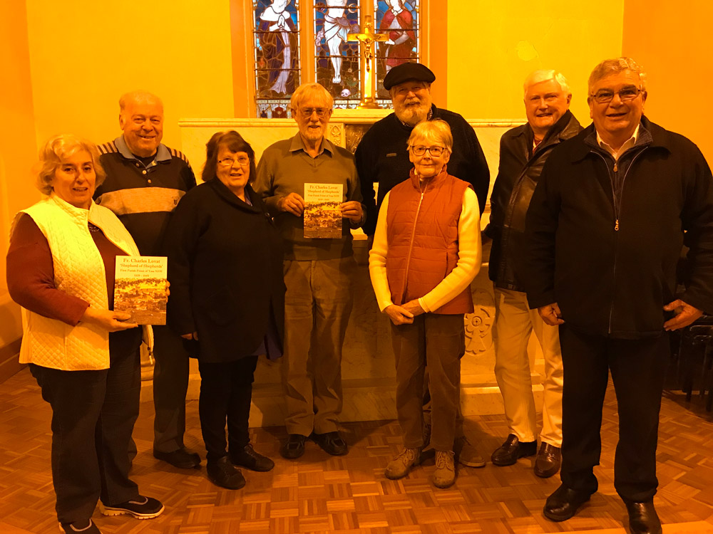 Parishioners prepare for the 180th celebrations with the launch of a new book.
