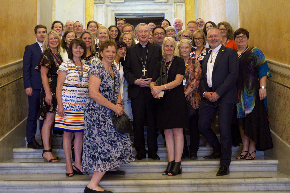 Catholic school principals and educators have returned from the Australian Catholic University (ACU) Rome Campus after attending a three-week program.