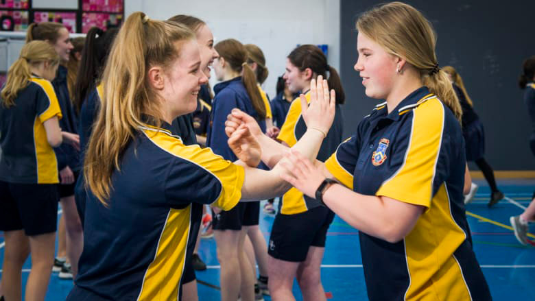 Merici College has teamed with Jasiri Australia for a violence prevention self-defence program.