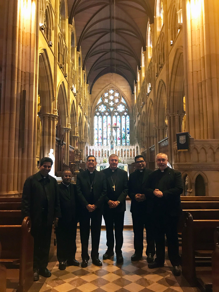 Vatican PCD delegation to Australia.