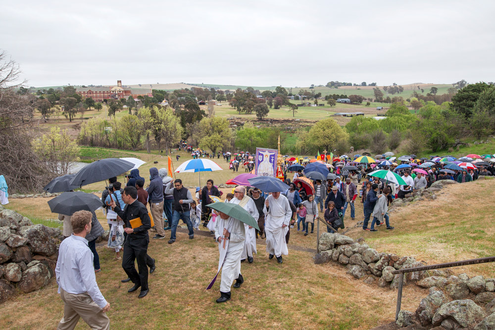 The 2017 Marian Procession. Photo: John McLaurin.