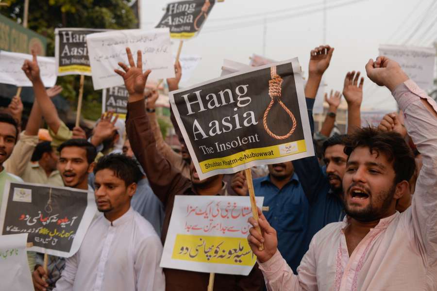 Asia Bibi Protest