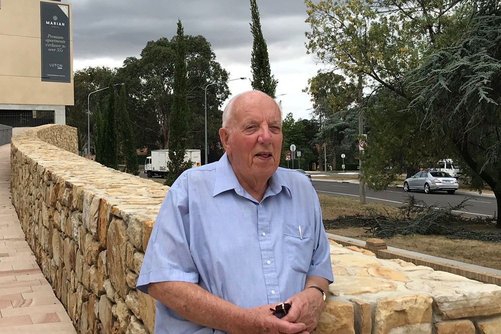 Canberra’s Dr Ray Storrier AM. Picture: John McLaurin.