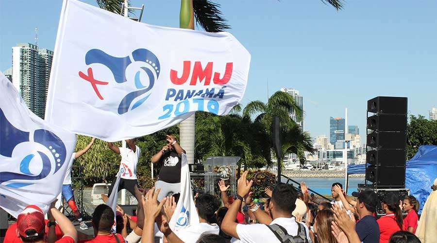 JMJ Panama 2019. Photo: Alexandra Rodriguez.